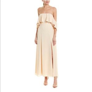 Fame & Partners Midi Dress Women's Champagne 2